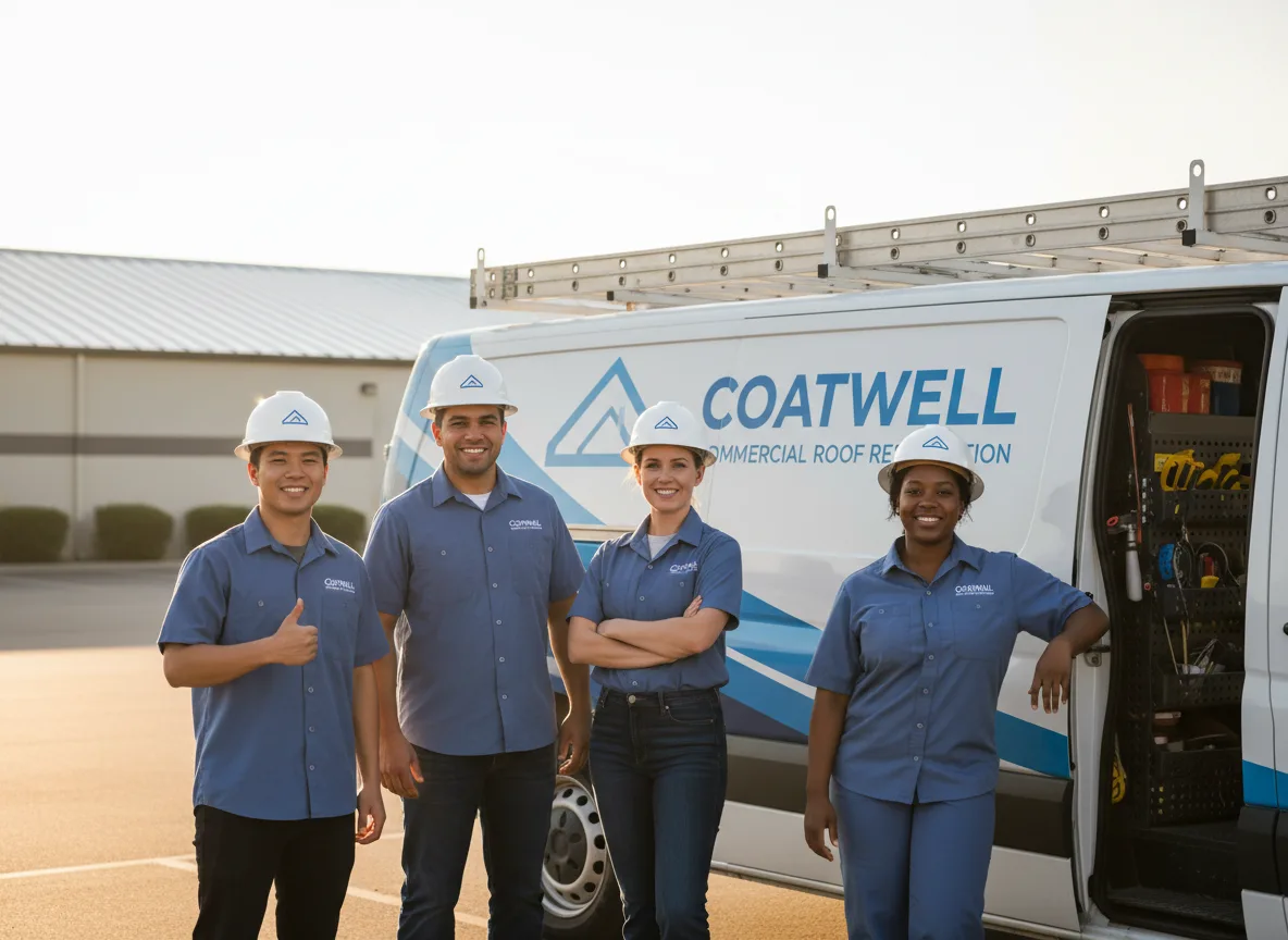 Commercial roof coating company in Farnham, NY